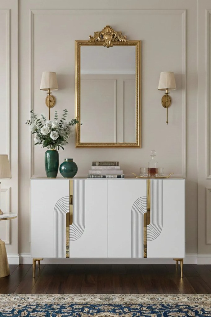 Meyra 120 - White, Gold