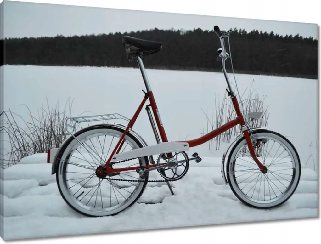 Vászonkép 90x60 Gil Régi kerékpár