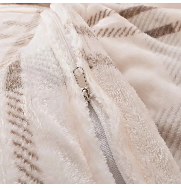 EMI Mona mikroplüss ágyneműhuzat, A standard egyszemélyes ágy szett tartalma: 1x 140x200 + 1x 70x90