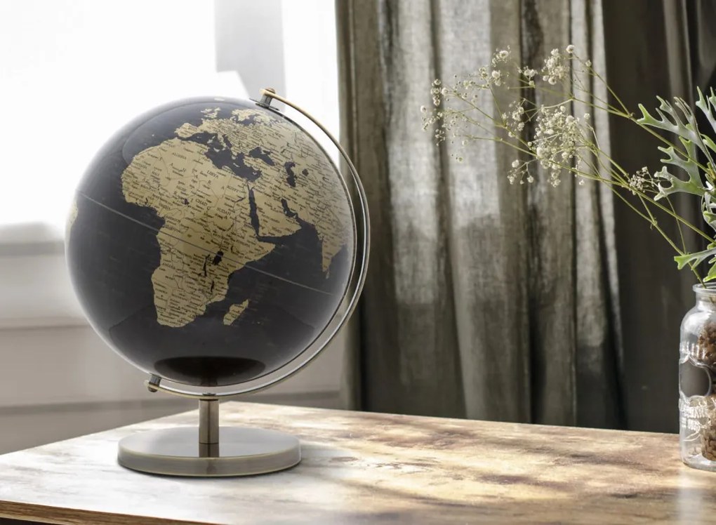 Globe bronz ø 25x34cm