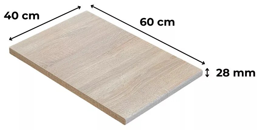 Praktik 40 munkalap sonoma tölgy