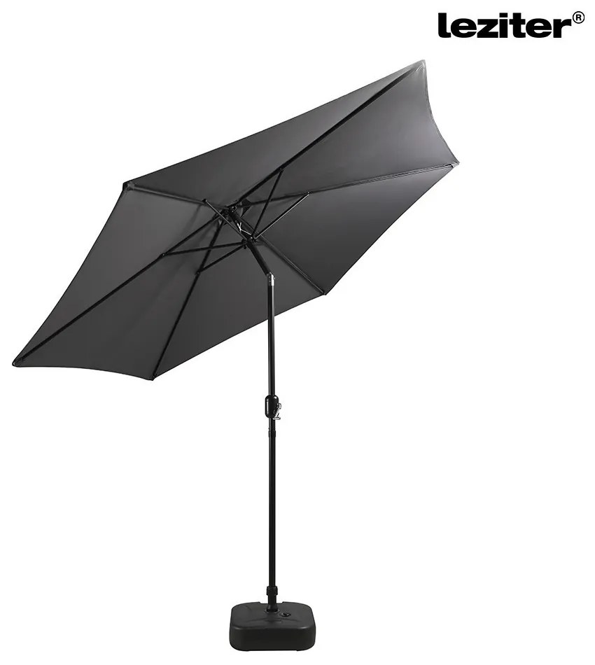 Gina kerti napernyő szürke 300 cm