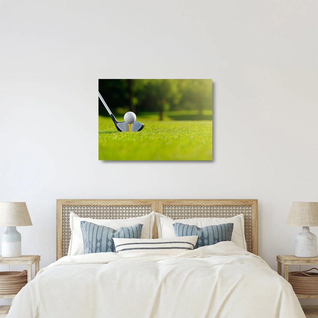 Üveg kép - Golf (70x50 cm)