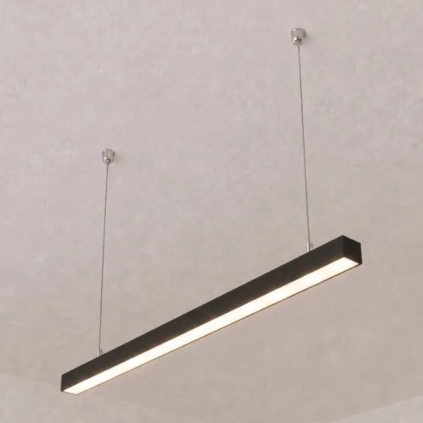 Brilagi - FULLDAY LED függeszték 20/30/40W, 230V, 2700/4000/6000K, 120 cm, fekete