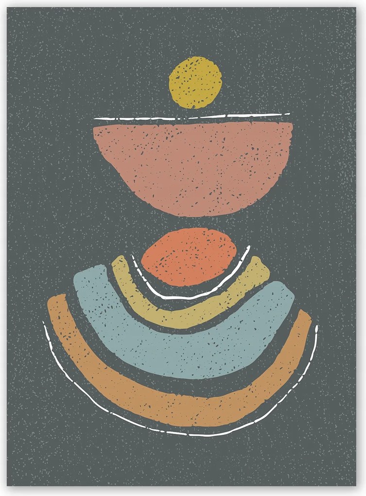 Boho Modern Poszter A2 59,4x42cm #Z76