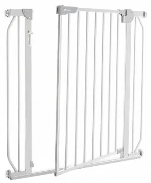 Lionelo - TRUUS SLIM LED biztonsági kapu 1xAAA szürke