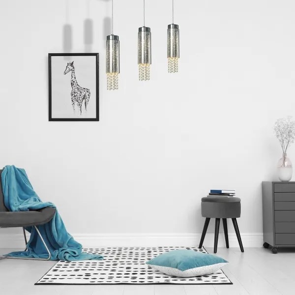 Csillár zsinóron MOONLIGHT 3xE14/40W/230V