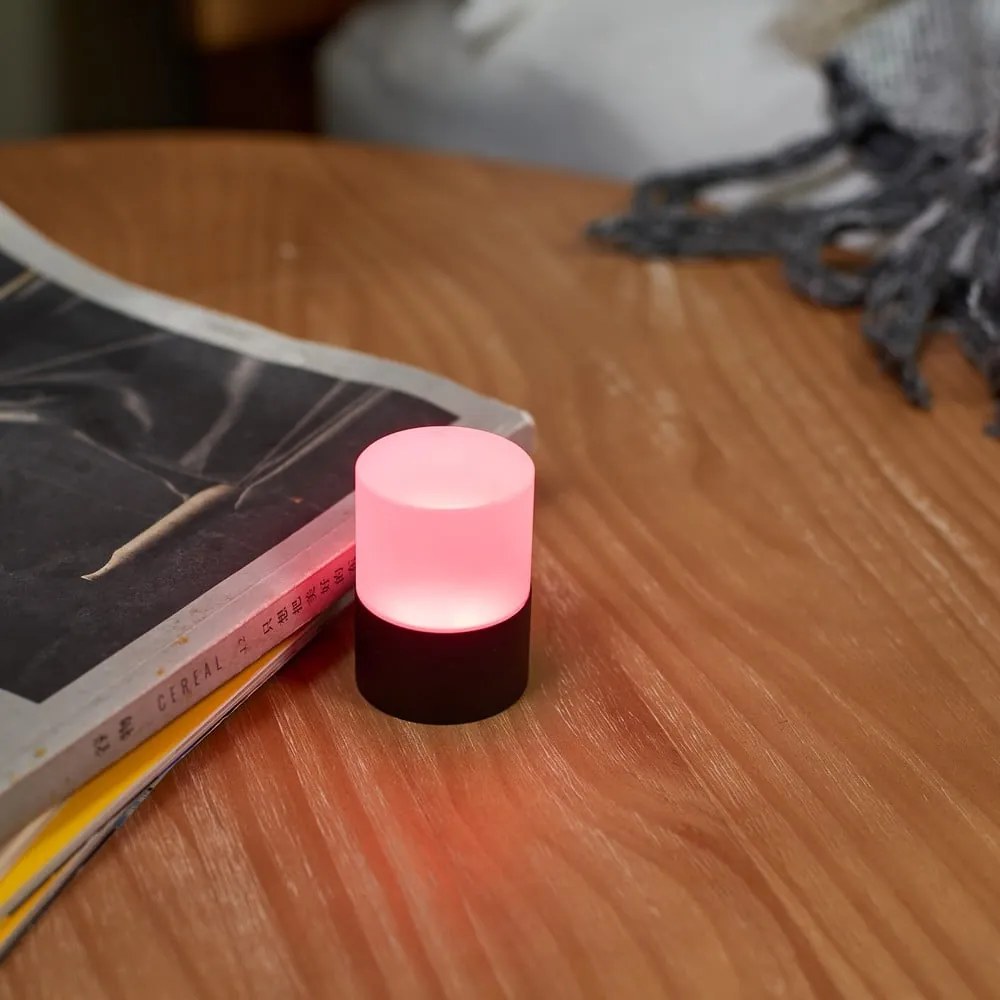 Fekete USB fénydekoráció ø 4,5 cm Lemelia – Gingko