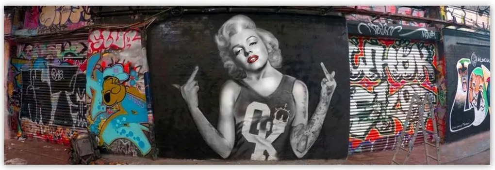 Poszterek 200x66 Marilyn Monroe Graffiti