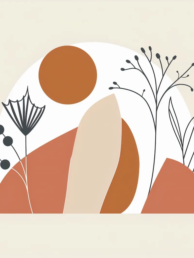 Poszter 75x100cm Organikus szövés