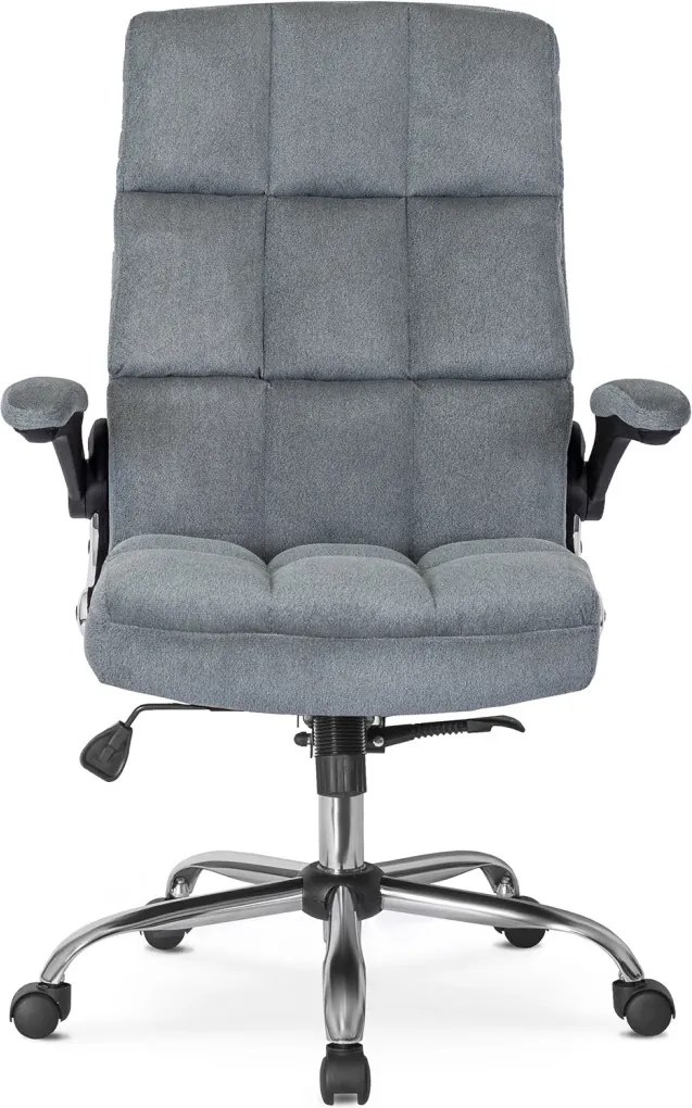 Fotel Obrotowy LONDON Szary