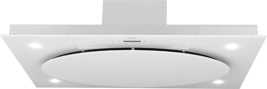 Klarstein Secret Service, mennyezeti páraelszívó, 220 W, érintőképernyős, üveg, LED