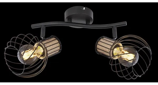 Globo 54012-2S – Spotlámpa LUISE 2×E27/40W/230V