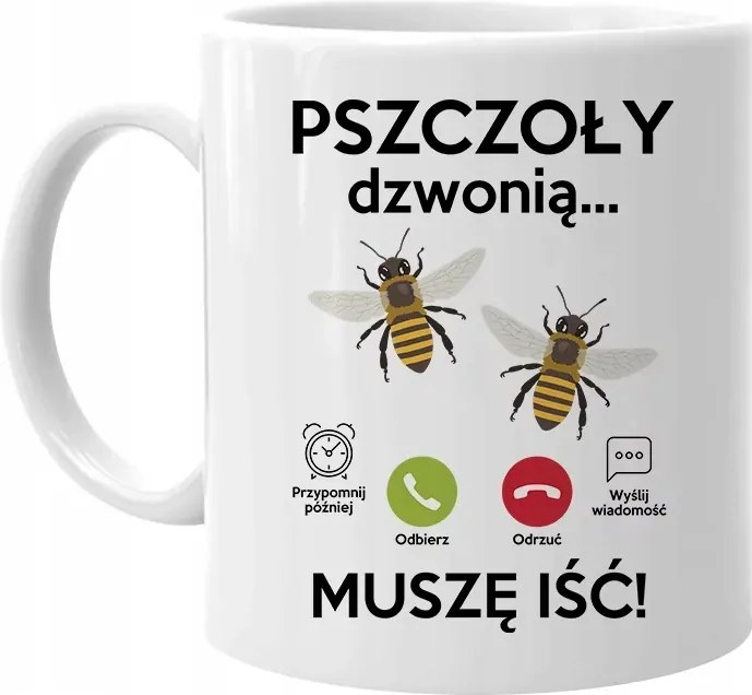 Csengetnek a méhek, mennem kell Bögre A Méhésznek