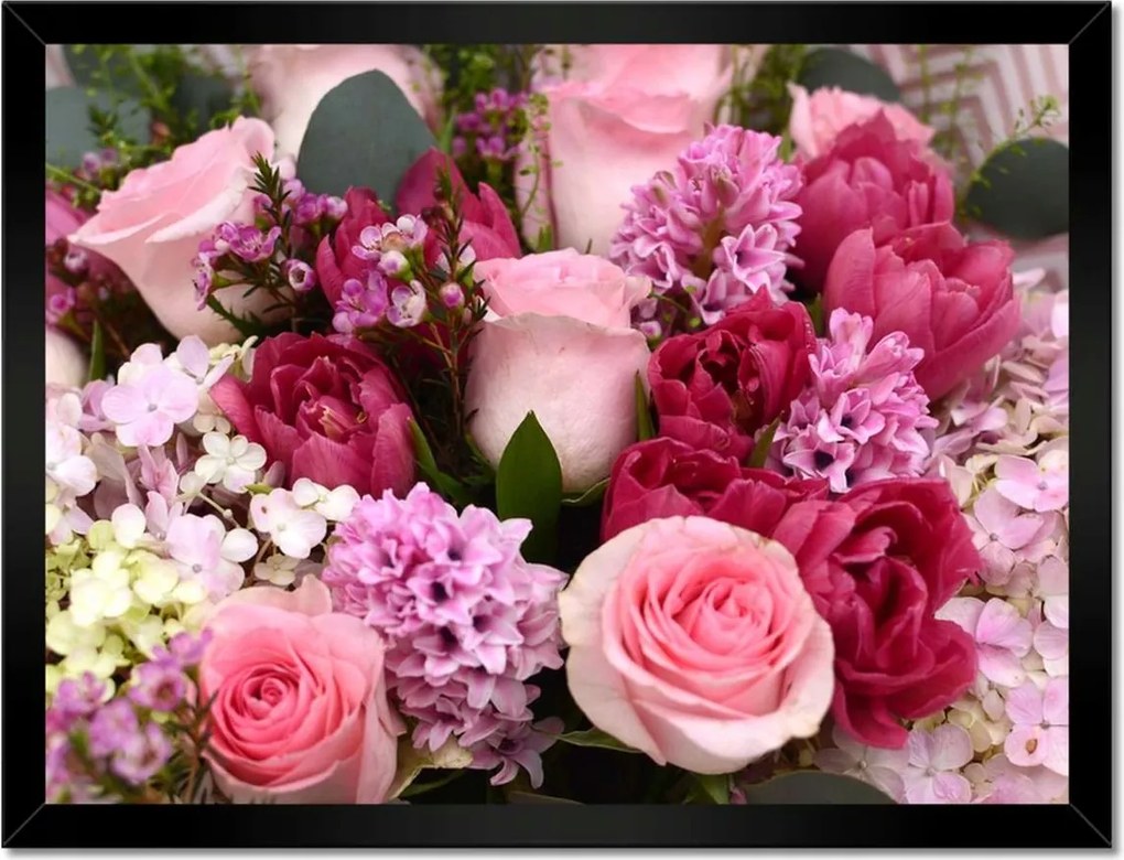 Poszterek keretben 40x30 Nőnap Ajándék Love