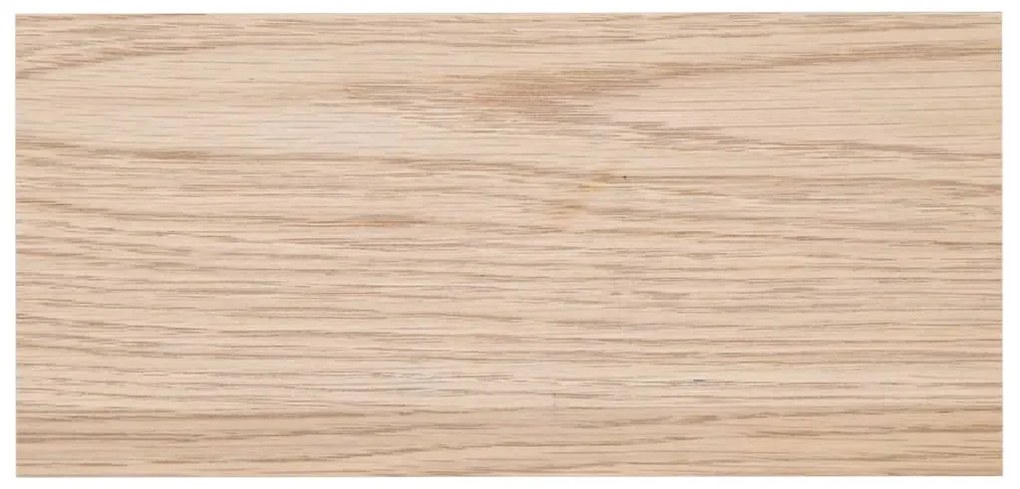 2 db szerelt fa függőpolc 50 x 23,5 x 4 cm