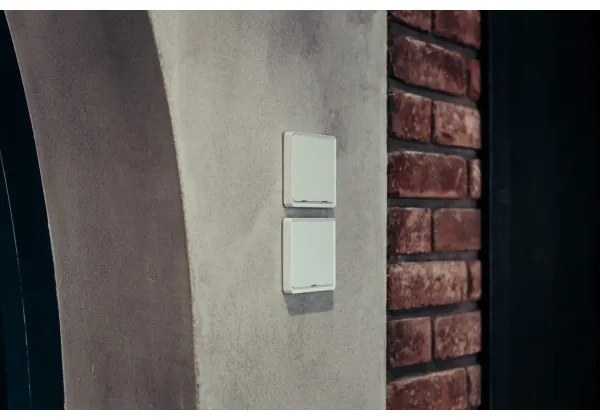 Immax NEO 07507L - Kapcsoló 2-gombos SMART 1xCR2430 Zigbee 3.0 Tuya