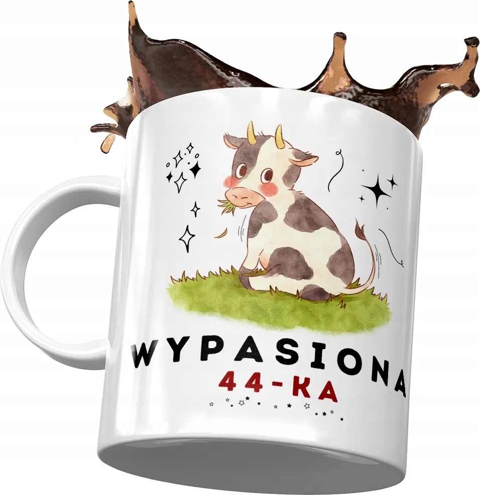 Születésnapi bögre 44 44-es 44-es Tökéletes Ajándék Nyomtatott Fotóval