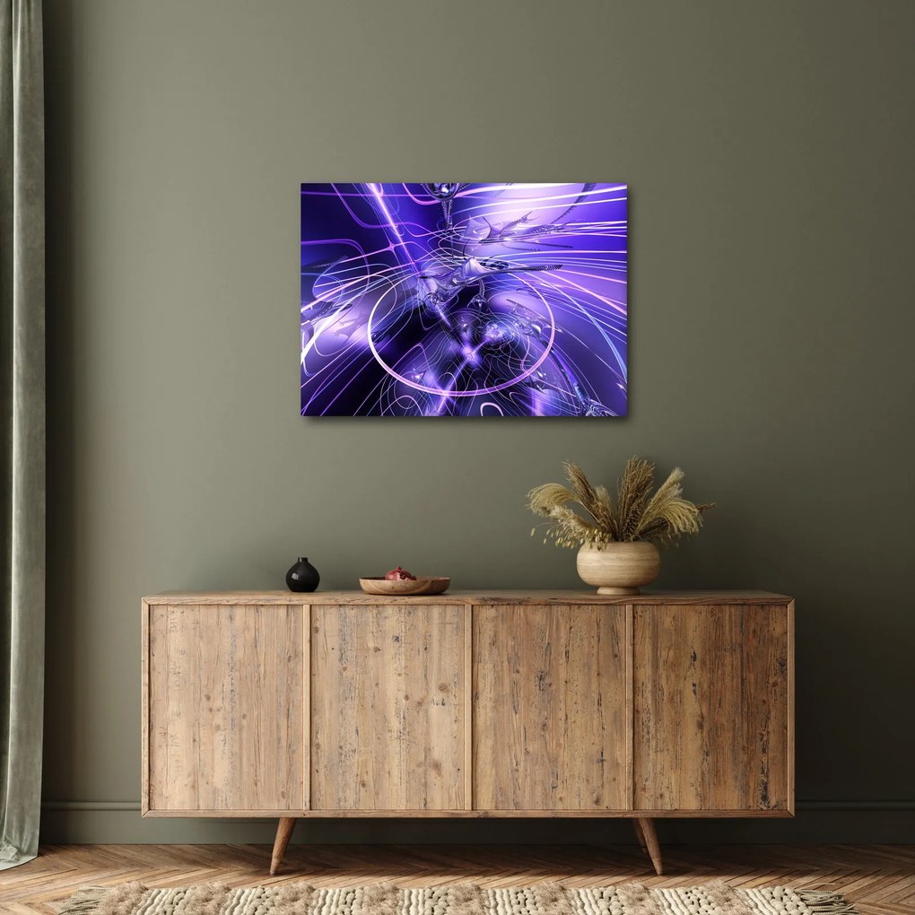 A technikai absztrakció képe (70x50 cm)