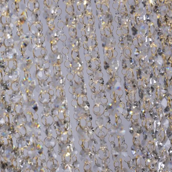 Searchlight 10883-5SB - Ráépített SWOOP csillár 5xGU10/50W/230V