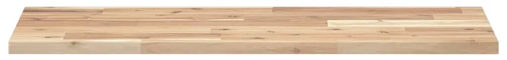 kezeletlen tömör akácfa függőpolc 100 x 30 x 2 cm