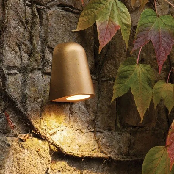 ASTRO LIGHTING 1317003 MAST Modern Kültéri Fali Lámpa Antik Sárgaréz GU10 IP65