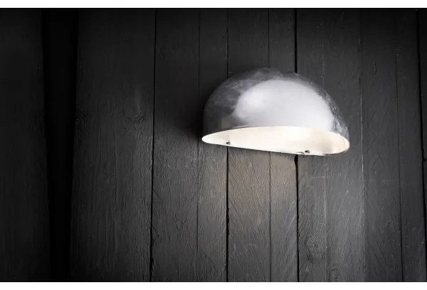 Nordlux - Kültéri fali lámpa SCORPIUS 1xE14/40W/230V IP33 ezüst