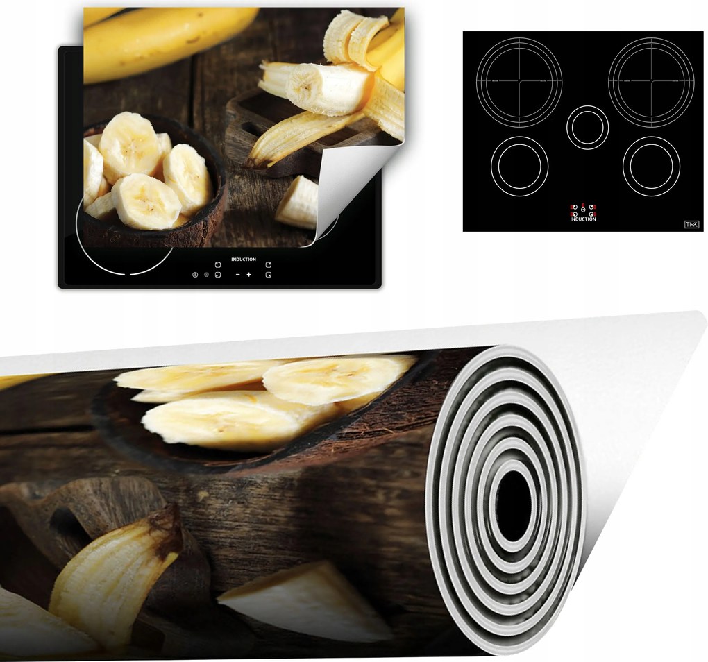 Vinyl Szőnyeg A Konyhába Több Hely 70x52 Banán fa