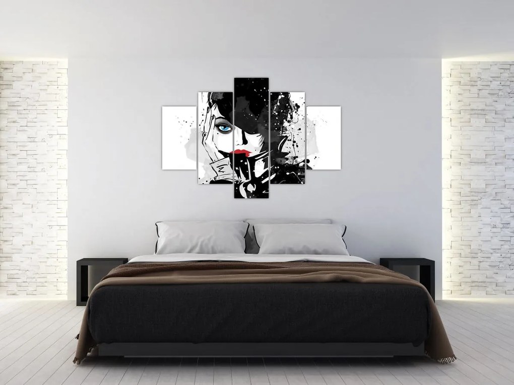 Kép - A titokzatos nő (150x105 cm)
