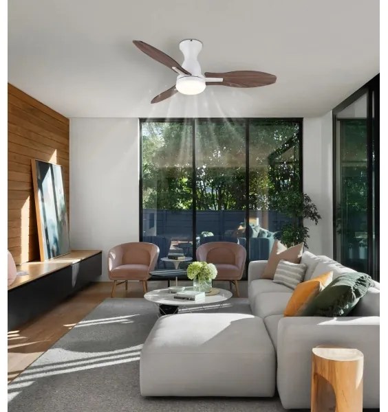 Globo 03671W - GALE LED mennyezeti ventilátor 22W 230V 3000-6000K + távirányító