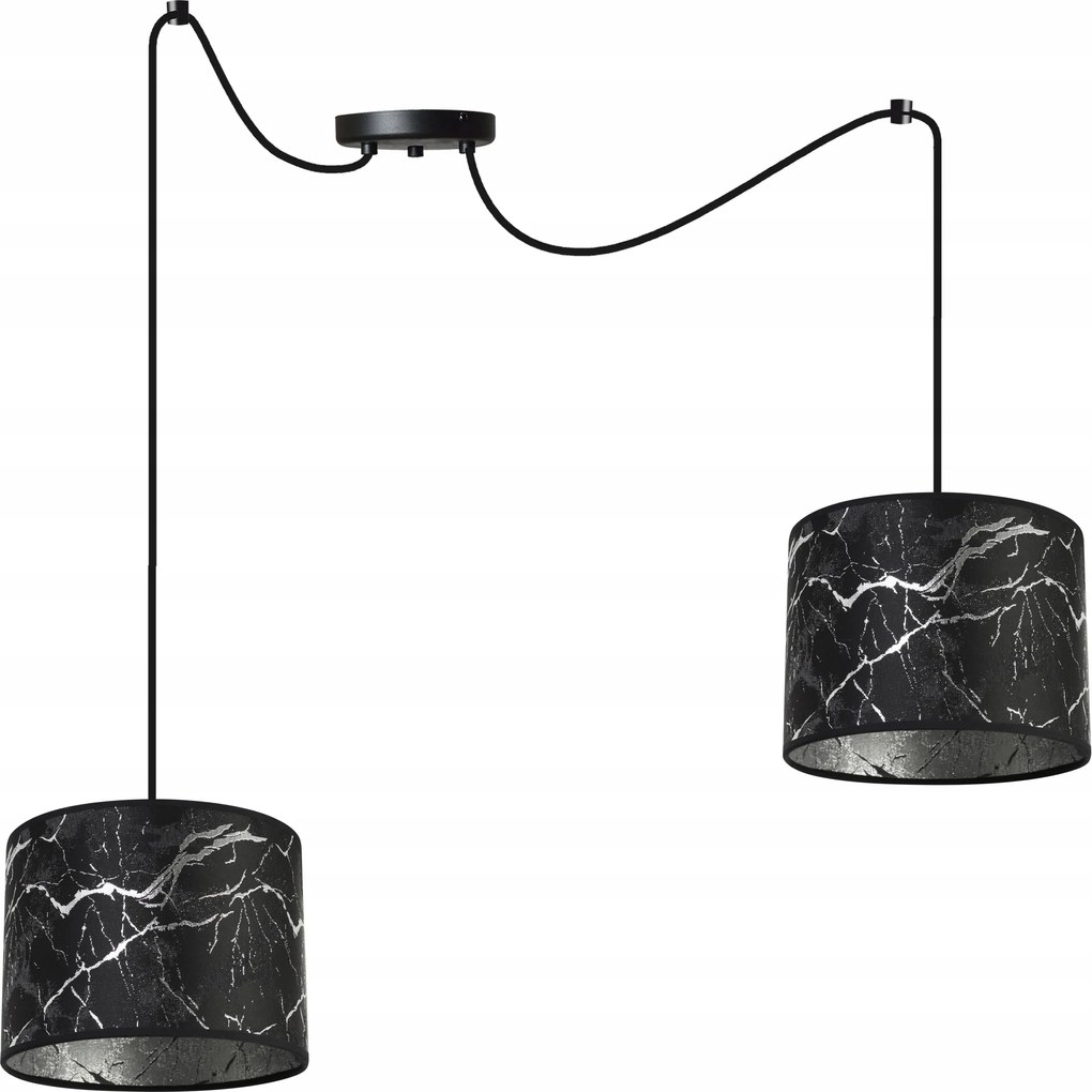 Mennyezeti Lámpa Lógó Csillár Glamour Lámpaernyő Pók Ezüst Elegáns Loft