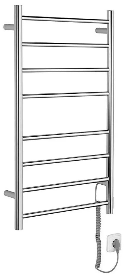 Sapho - Elektromos törölközőszárító REDONDO 75W/230V 90 cm fényezett króm kerek