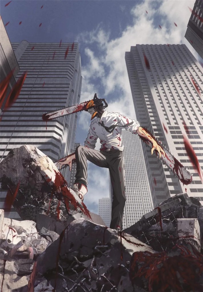 Chainsaw Man Bloody 1000 db-os puzzle Clementoni