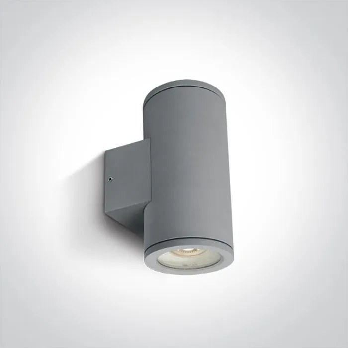 ONE LIGHT 67400B-G OUTDOOR WALL LIGHTS Modern Kültéri Fali Lámpa Szürke GU10 IP44