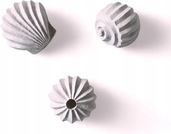 Cooee Design Kagyló figurák 3 szt.The Genesis Shells Kristiina bézs