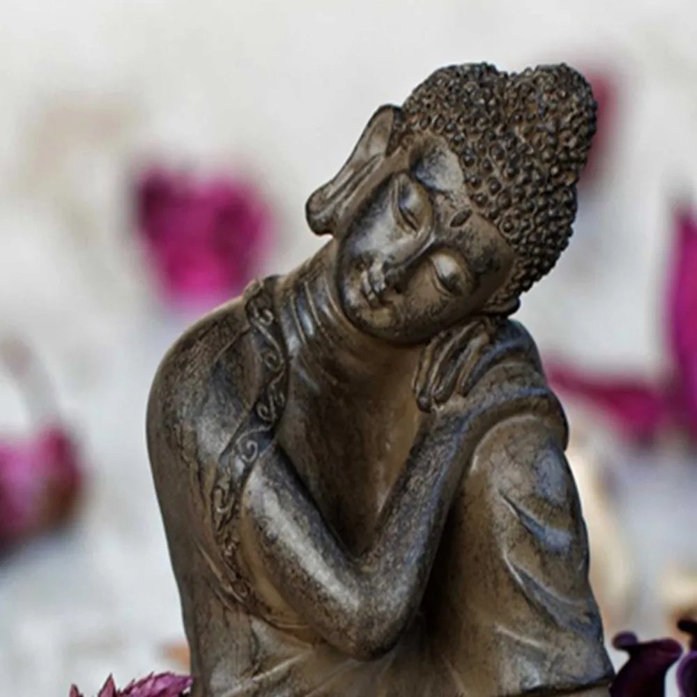 Gario Paraván Buddha lila szirmokkal Méret: 180 x 170 cm, Kivitelezés: Klasszikus paraván