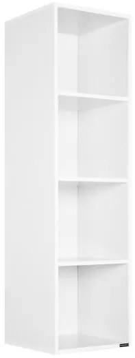 Casaria® Skylar könyvespolc 106x30x30 cm - fehér