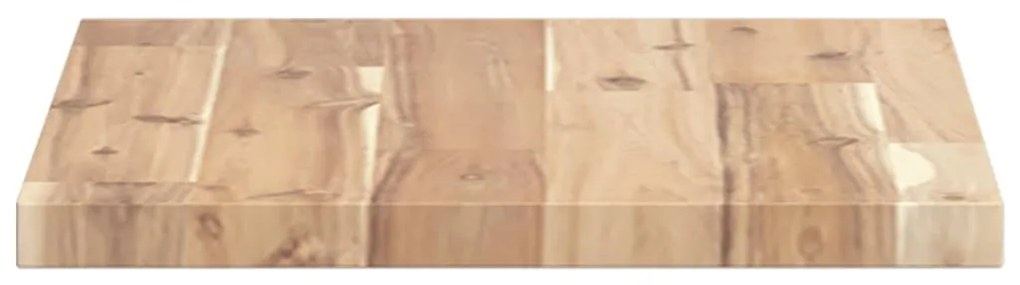 3 db kezeletlen tömör akácfa függőpolc 60 x 30 x 2 cm