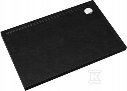 BROD.STAND.BLACK80X120X4,5 Caspar New