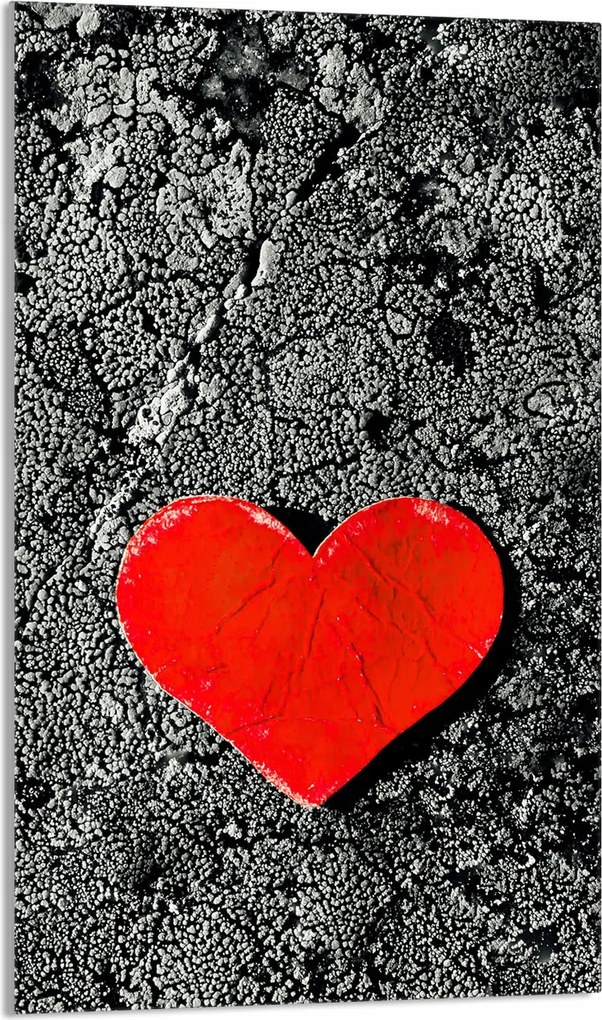 Üveg Vágódeszka 30x52 Szív a Konyhába