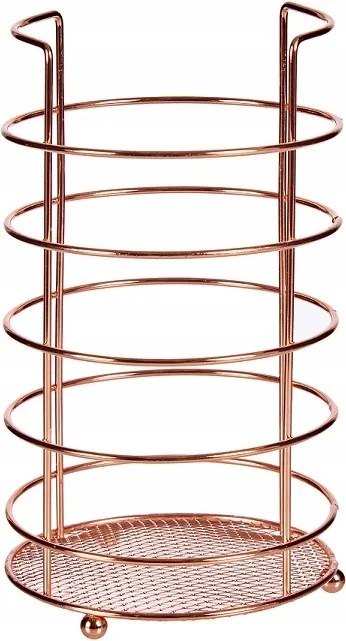 Márkás Ízléses Réz Kosár Rendszerező Evőeszköztartó Állvány Asztalra Ar