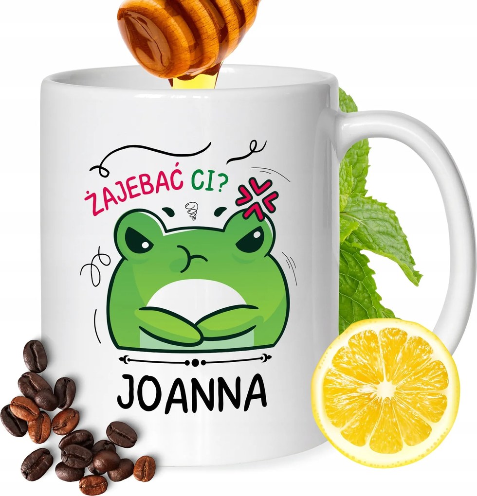 Bögre Johanna Barátnőknek Ajándék Nyomtatott Fehér 330ml