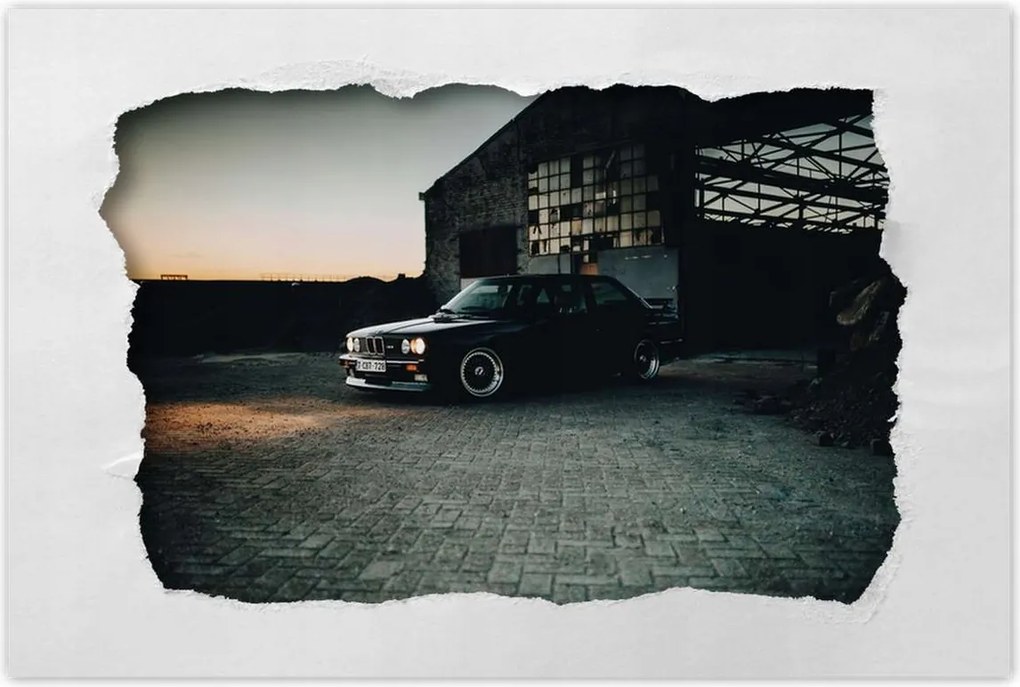 Poszterek 90x60 Csökkentett Bmw M3 Cápa