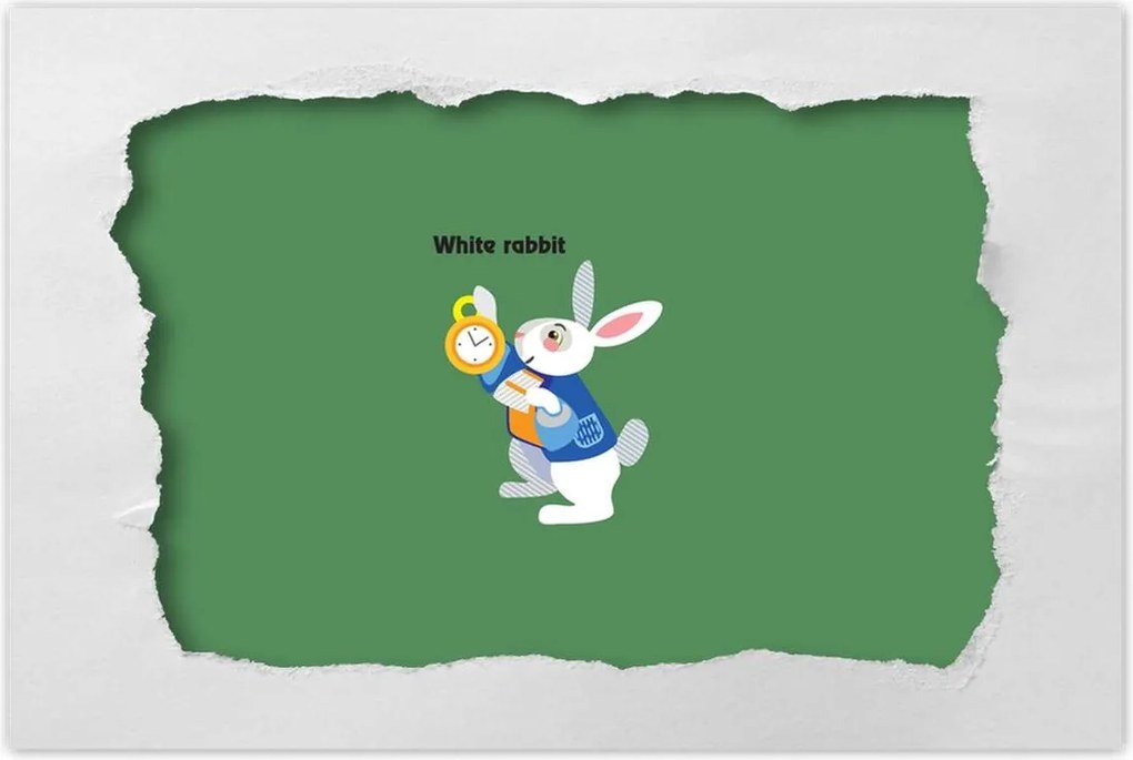 Poszterek 60x40 Nyúl Csodaországban