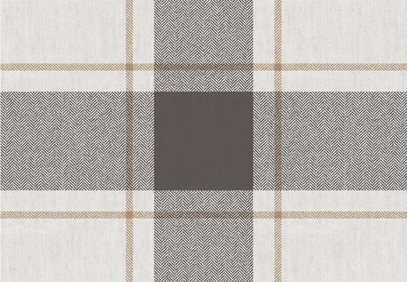 Parato Cristiana Masi Top Stripes Block barna-fekete kockás vlies tapéta – 38409