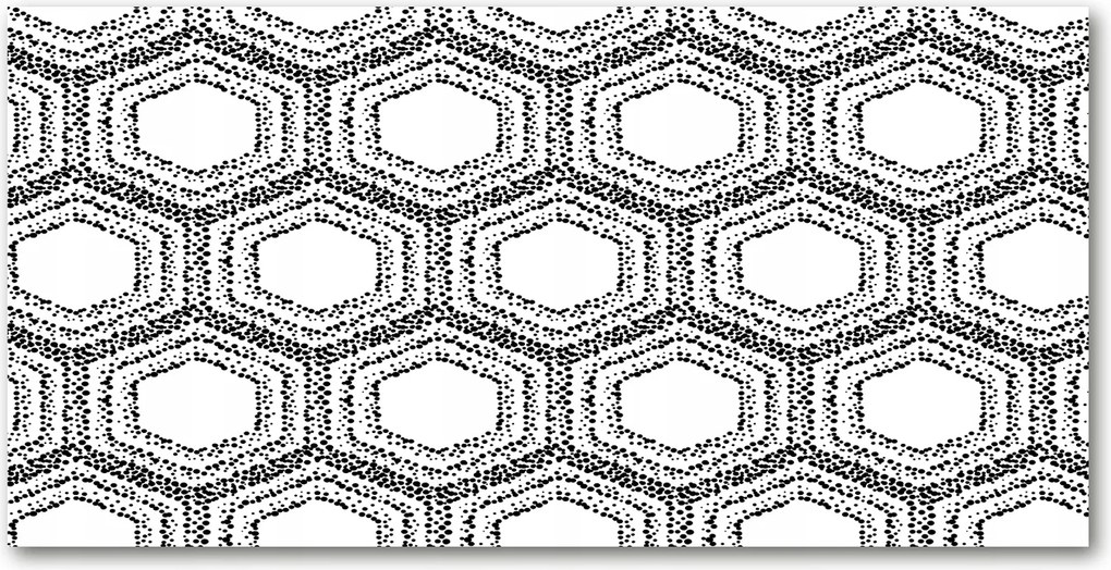Konyhai panel Geometrikus háttér 100x50 cm Ragasztó