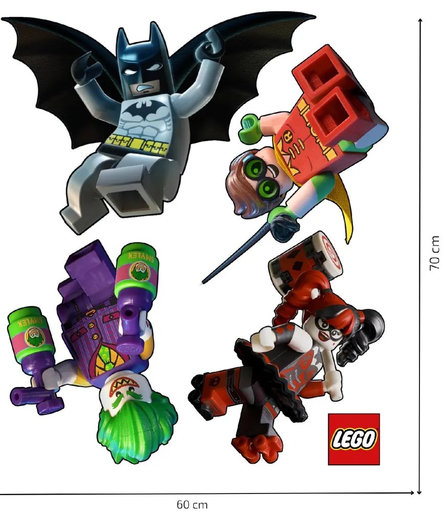 Falmatrica " LEGO Batman" 60x70cm