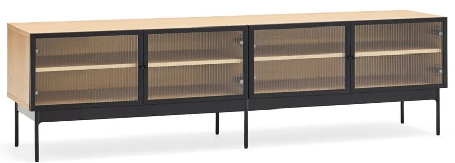 Blur TV-állvány tölgyfa dekorral - Teulat