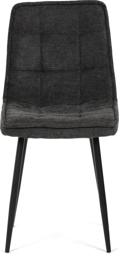 Jídelní židle, šedá, látka, CT-G2048 GREY2