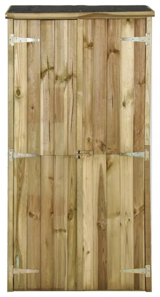 fenyőfa kerti szerszámtároló fészer 85 x 48 x 177 cm